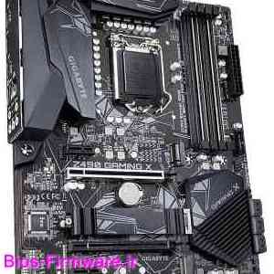 دانلود فایل آپدیت بایوس ، فریمور مادربرد گیگابایت Gigabyte Z490 GAMING X rev.1.0 Bios firmware